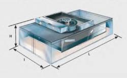 SYSTÈME DE FILTRATION D'AIR DANS DES CHAMBRES PROPRES MODULAC 600X600 MM  REF. FRANCE AIR MODULAC ECM 6-6 ULPA RSRE
